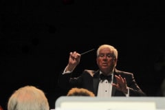Guest conductor Joe Hermann