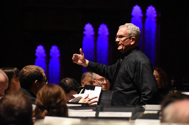 Dr. John N. Culvahouse, pre-concert