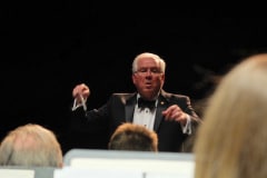 Guest conductor Joe Hermann